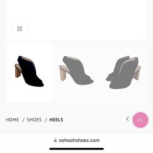 Brenda Zaro open toe black suede bootie